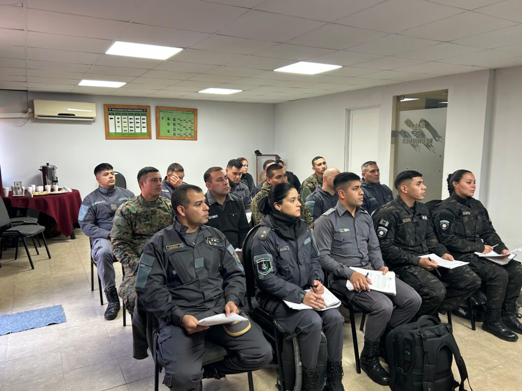 Capacitan al personal Penitenciario de Chaco para la creación de la nueva División de Microtráfico