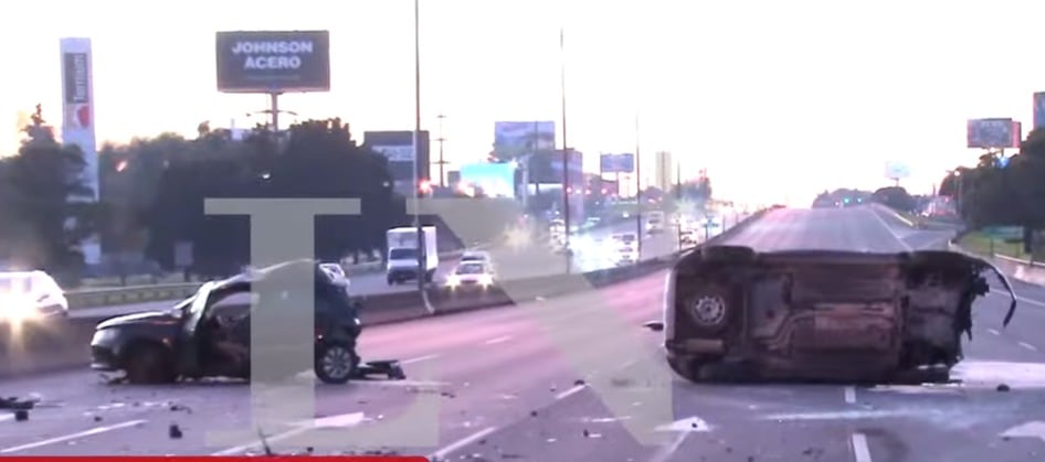 Chocaron tres autos en la Panamericana: murió una niña de 6 años