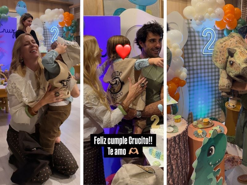 Cruz, el hijo de Nicole Neumann y Manu Urcera cumplió dos años: las fotos de la fiesta temática