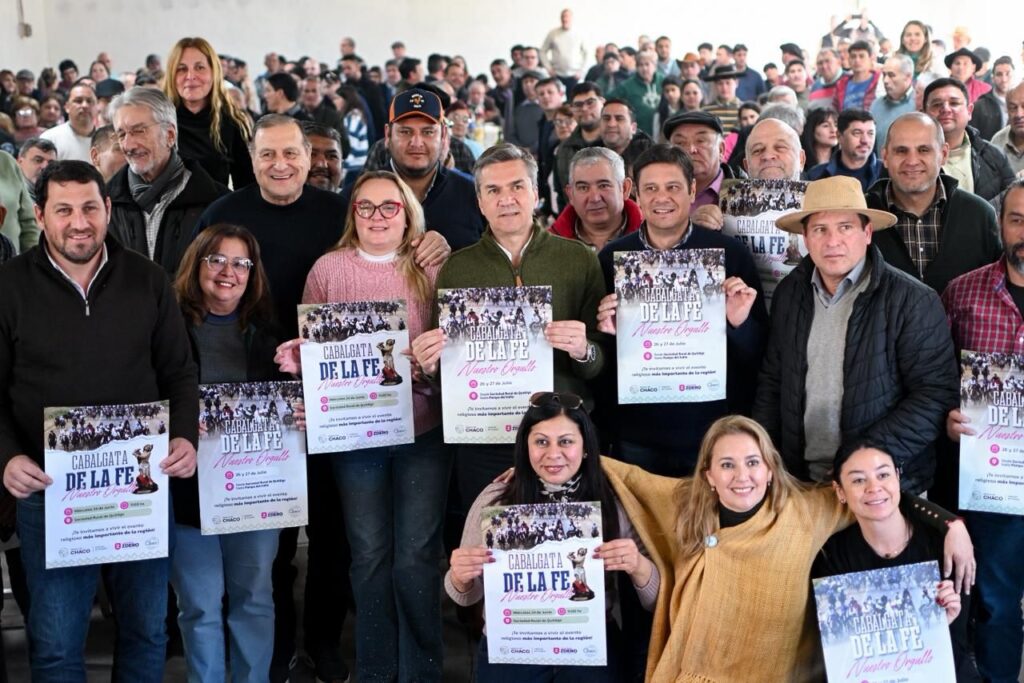 29ª edición de la Cabalgata de la Fe: Zdero destacó el evento como motor de identidad y economía en el Chaco