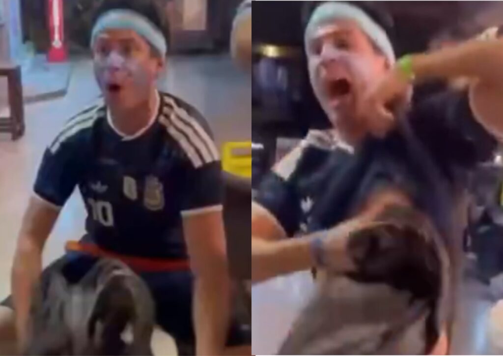 Denunciaron a un argentino por gestos racistas en Brasil tras el partido ante Inglaterra: está prófugo de la Justicia