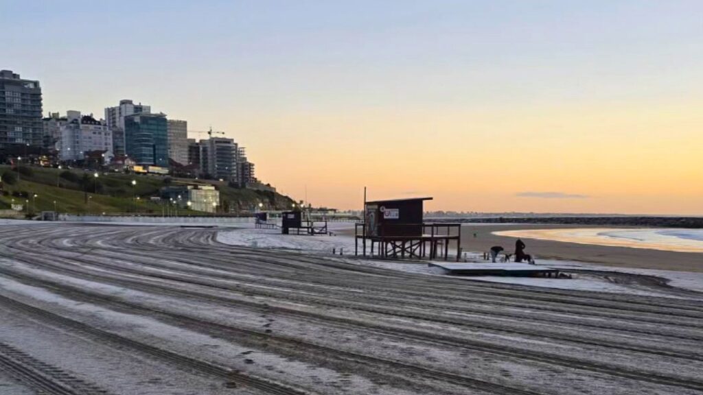 Nieve en Mar del Plata: las históricas nevadas que convirtieron a la Ciudad Feliz en una postal patagónica