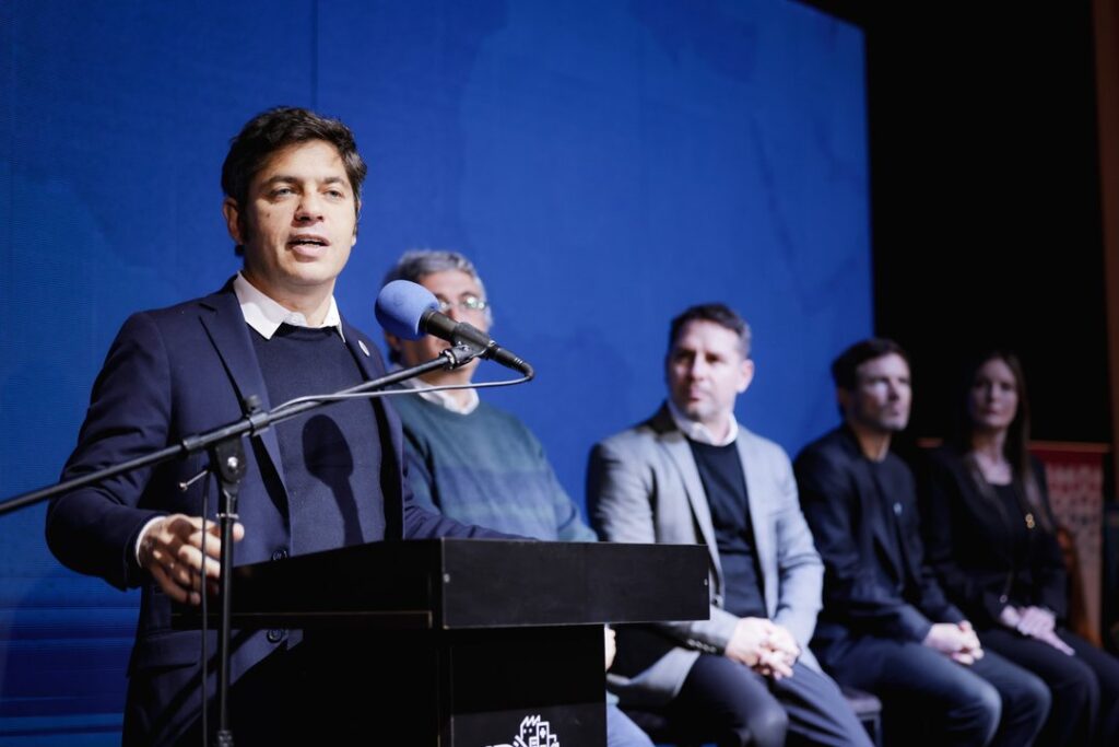 Kicillof: «Desde que asumió Milei, todos los sectores viven una catástrofe de magnitud histórica”