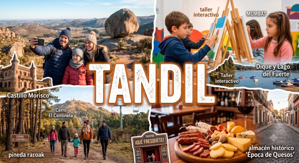 Qué hacer en Tandil en vacaciones de invierno: los mejores paseos y actividades para toda la familia
