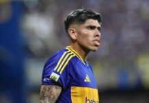 Alerta en Boca: una pieza clave se lesionó y no jugará ante O’Higgins por la Sudamericana