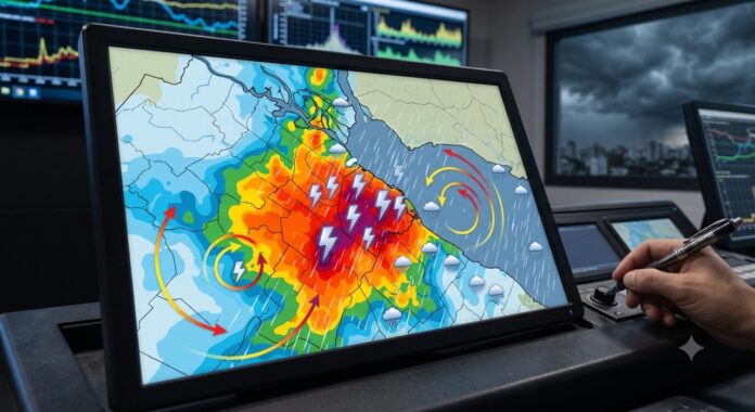 Clima en Buenos Aires: Aviso de tormentas y lluvias intensas este viernes