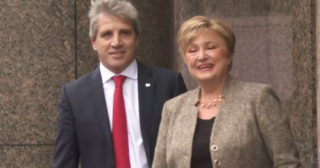 La número uno del FMI ya está en la Argentina y habló de sus expectativas para su visita al país: “Hola from Buenos Aires”