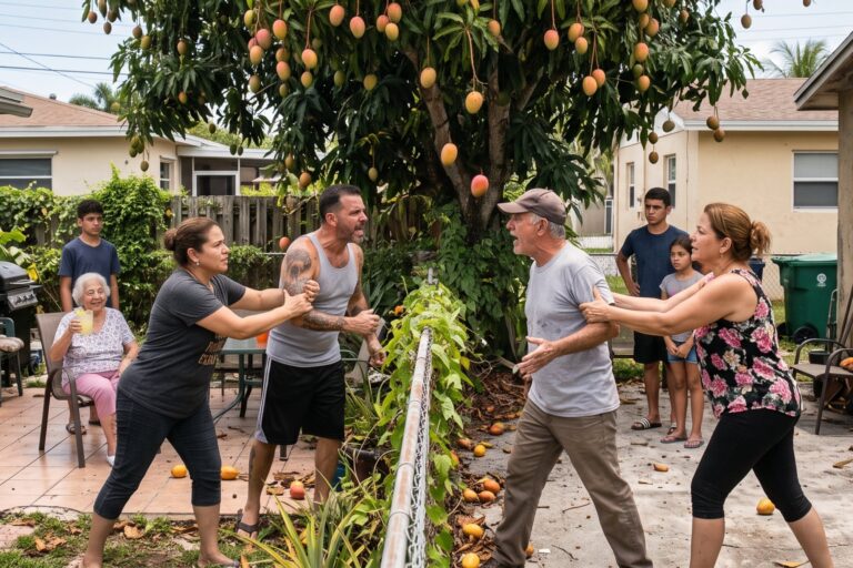 ¿Quién se queda con los mangos que caen en el vecino? La ley de Florida lo aclara