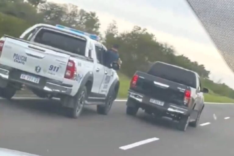 Persecución Dramática en Ruta 11: Robo de Camionetas Termina con Disparos y Detenciones
