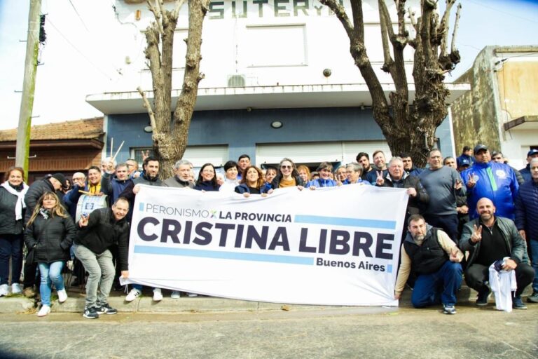 Santa María y Marziotta impulsan candidatura de Cristina Kirchner en el PJ