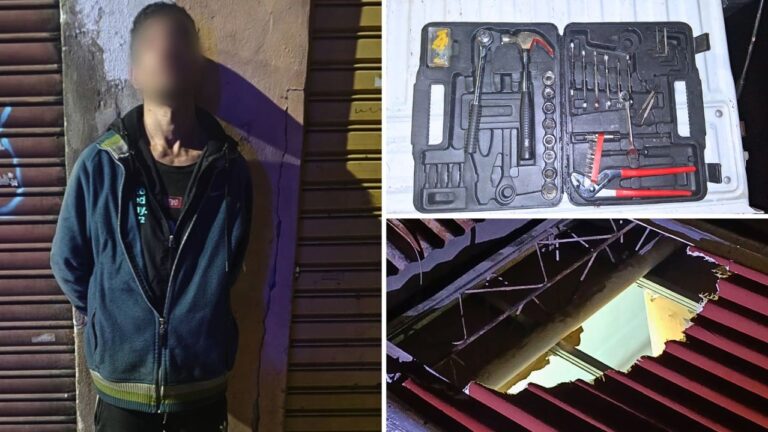 Detenido un peligroso robacasas en Parque Patricios tras activación de alarma