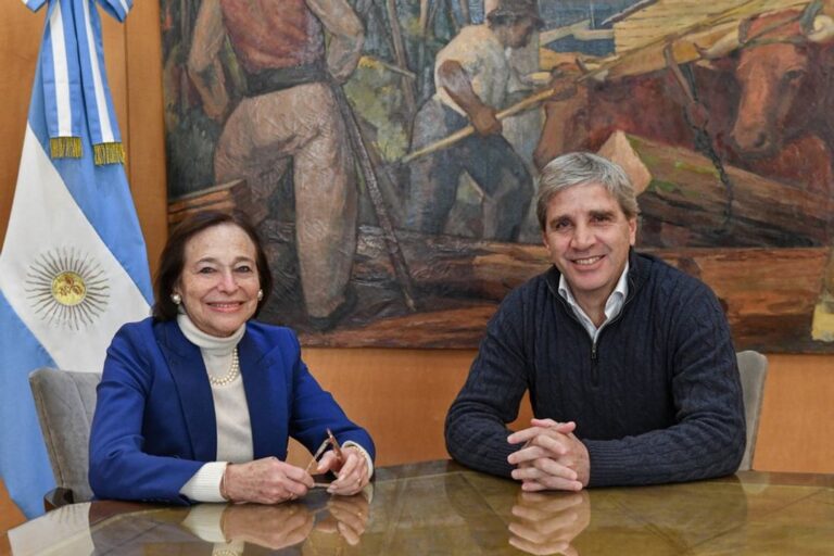 Luis Caputo se Reúne con Autoridades del BID y la Presidenta del Consejo de las Américas