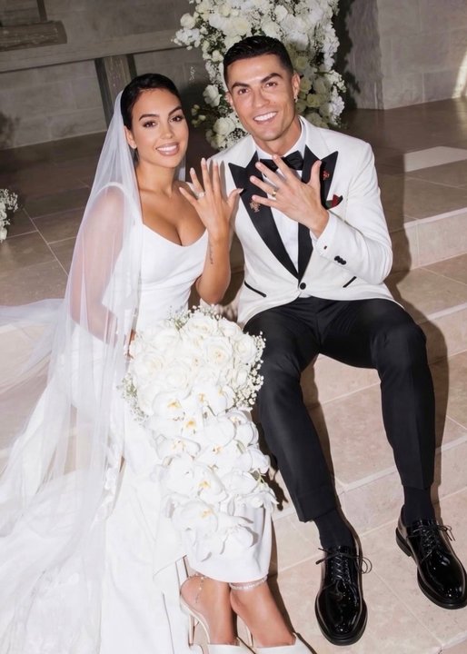 Cristiano Ronaldo y Georgina Rodríguez confirman su matrimonio con una emotiva publicación