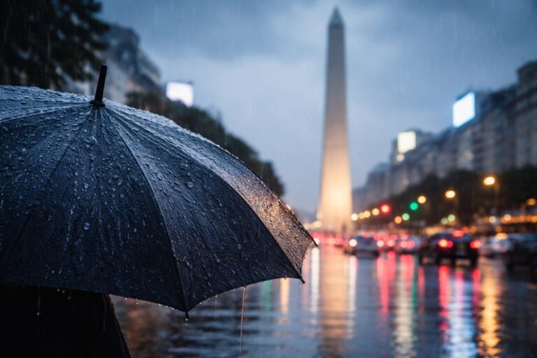 Alertan sobre el regreso de lluvias y un cambio drástico en el clima del AMBA