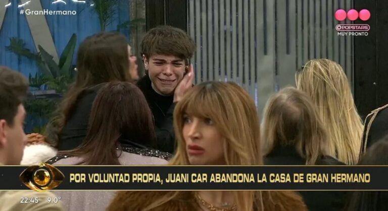 Desgarrador momento en Gran Hermano: Juanicar deja la casa por motivos familiares