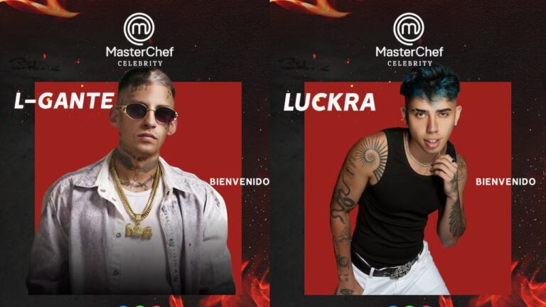 Luck Ra se suma al elenco de MasterChef Celebrity tras la participación de La Joaqui