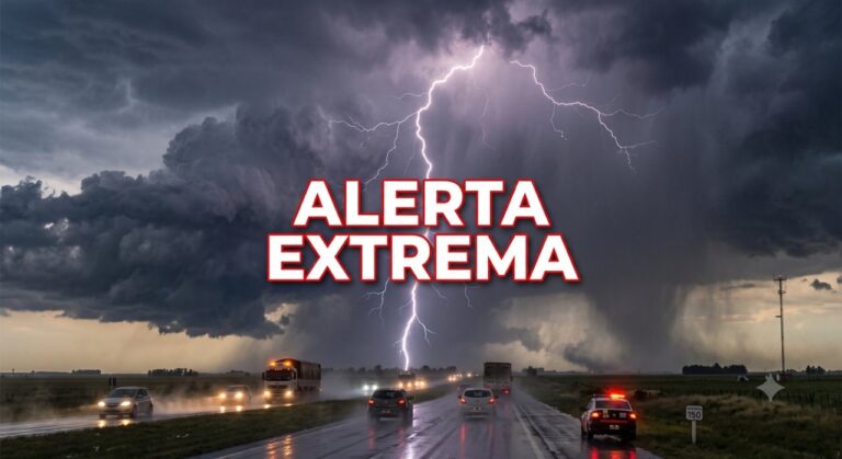 Alerta Meteorológica Extrema: Precipitaciones y Vientos Fuertes Afectan a Más de la Mitad del País