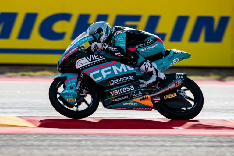 Morelli Brilla en el GP de Aragón: Tercero y Cuarto Podio del Año en Moto3