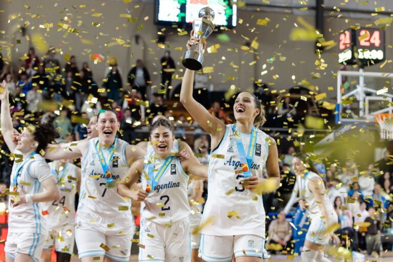 Argentina se consagra campeona del Sudamericano de Básquet Femenino y logra su cuarto título