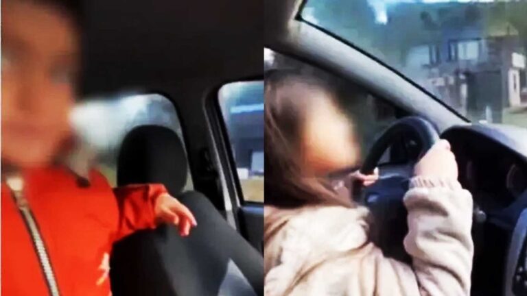 Inhabilitan a padre que grabó a su hija de 9 años al volante