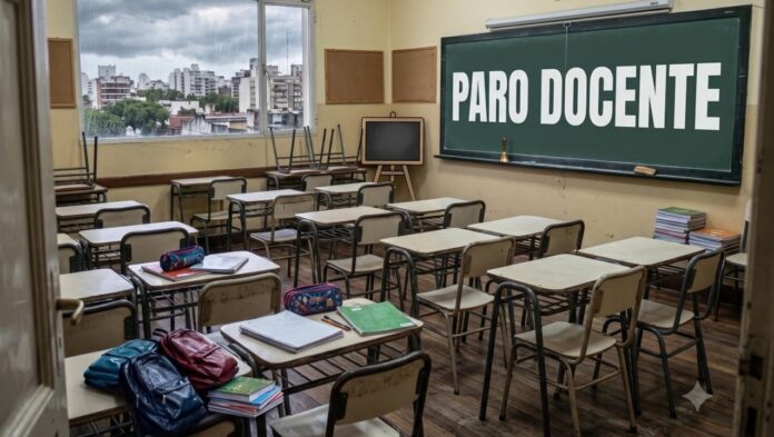 Paro docente nacional: Faltas de clases y protestas en varias provincias