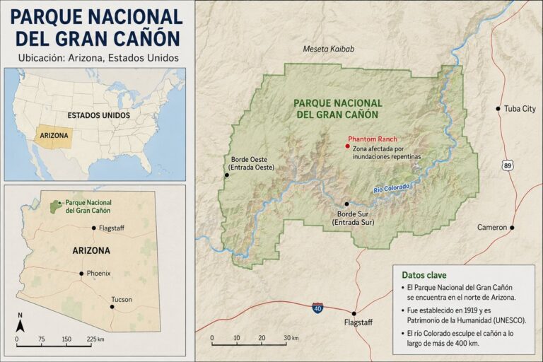 Inundación Sorprende en el Gran Cañón: 15 Personas Desaparecidas