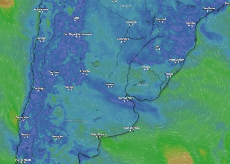 Ciclogénesis traerá tormentas intensas y descenso de temperaturas en el país