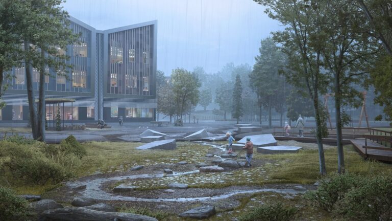Transformando el paisaje: el avance del paisajismo esponja ante el cambio climático