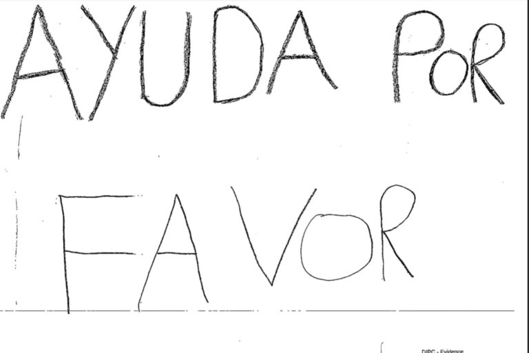 La conmovedora carta de una niña detenida por el ICE revela el drama de miles de infantes