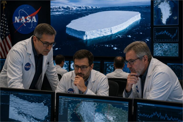 Un iceberg colosal avanza hacia el Atlántico: cinco veces más grande que Central Park