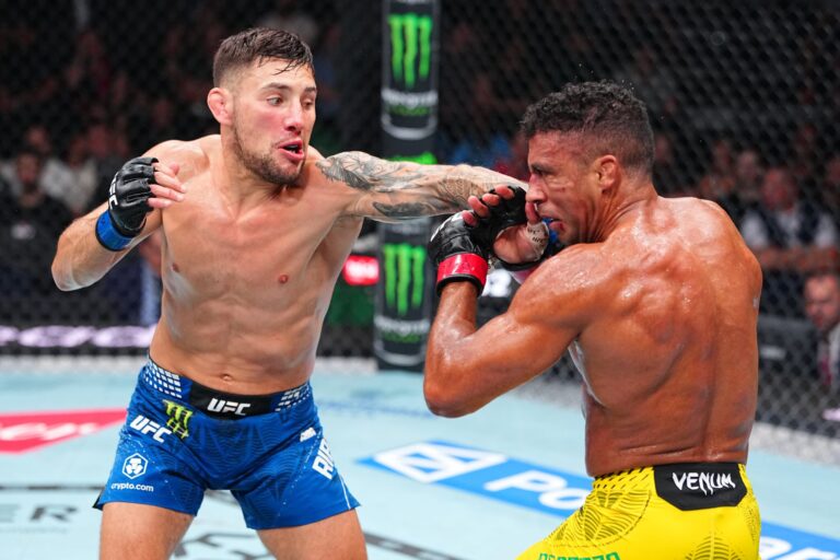 Esteban Ribovics logra un impresionante nocaut técnico sobre Edson Barboza y pide un rival Top 15