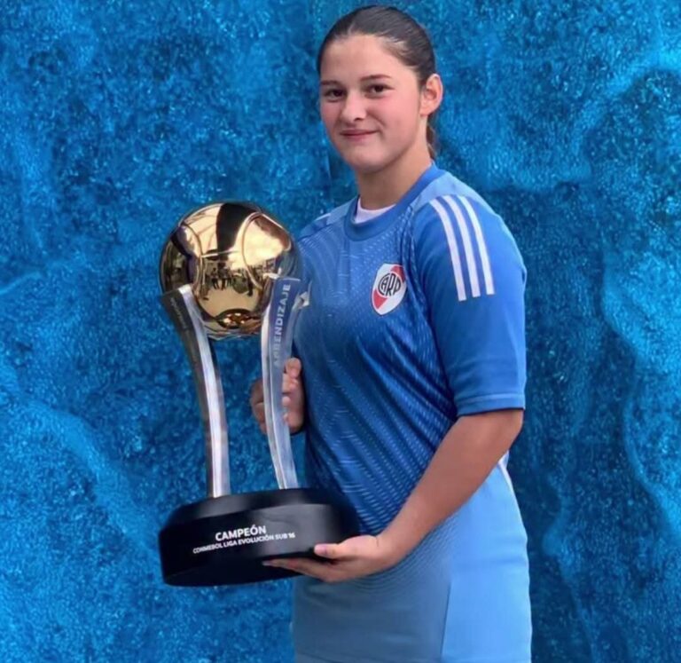 De Makallé a conquistar Sudamérica: Valentina Velarde se consagró campeona con River Plate