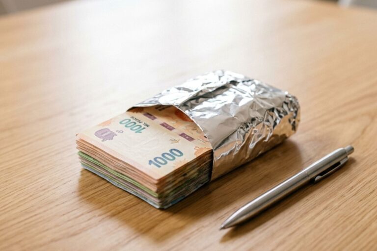 La sorprendente técnica de envolver billetes en papel aluminio: ¿realmente protege tu dinero?