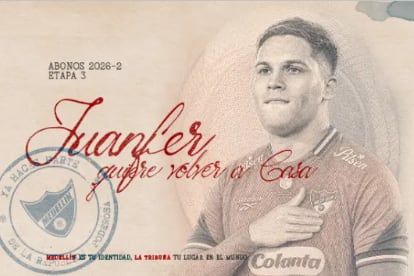 Independiente Medellín condiciona el regreso de Juanfer Quintero a 40,000 abonados