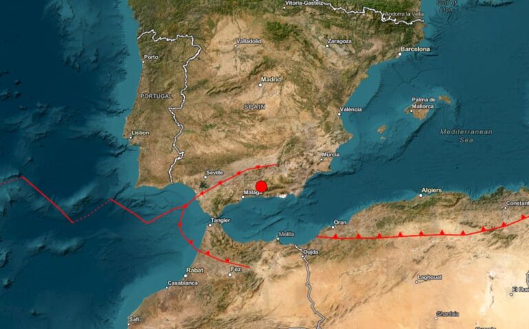 Sismo de magnitud 5.2 sacude el sur de España