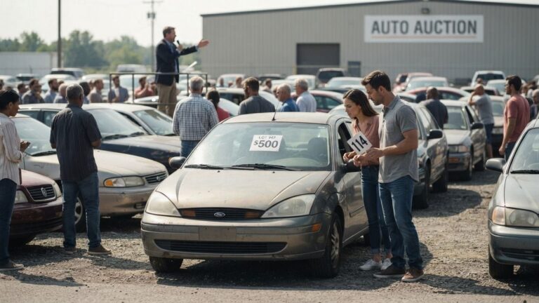 Descubre cómo adquirir un automóvil por solo US$500 en las subastas de EE.UU.