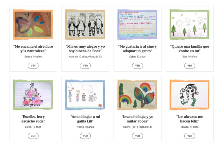 Cartas de Esperanza: Niños y Adolescentes Buscan Familias que los Abracen