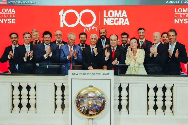 Loma Negra celebra su centenario con un enfoque en Vaca Muerta y minería para el crecimiento futuro