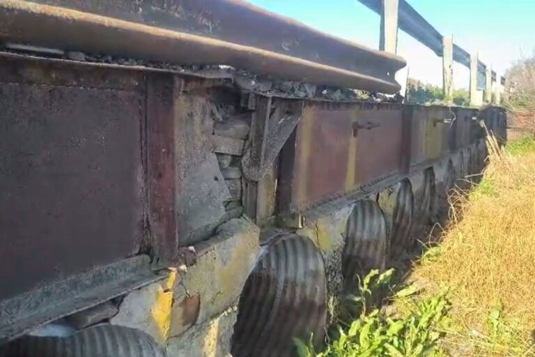 Productores alertan sobre el deterioro de un puente clave en ruta provincial