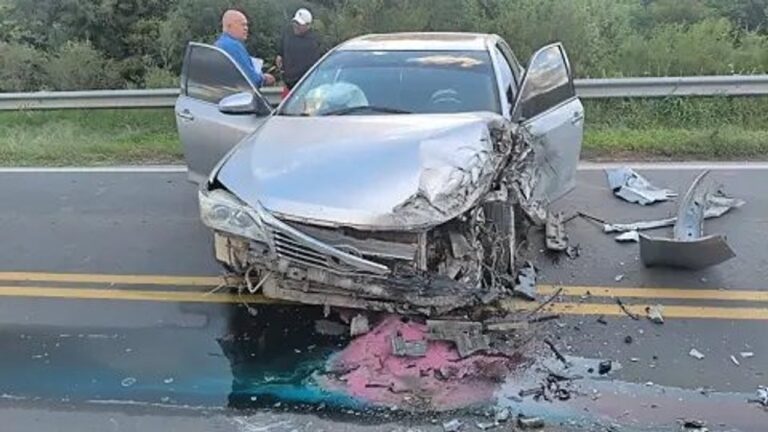 Accidente de Tránsito Involucra al Diputado Aldo Leiva en la Ruta Nacional 11