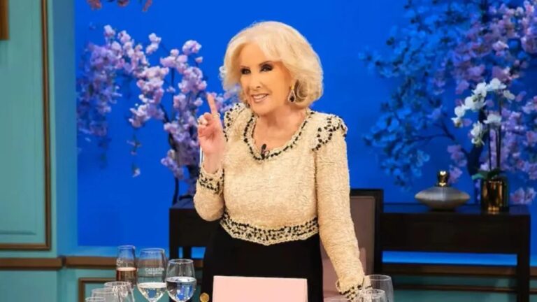 Mirtha Legrand presenta evolución favorable en su estado de salud