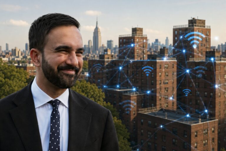 Mamdani lanza ambicioso plan para garantizar internet gratuito al 90% de los hogares neoyorquinos antes de 2028