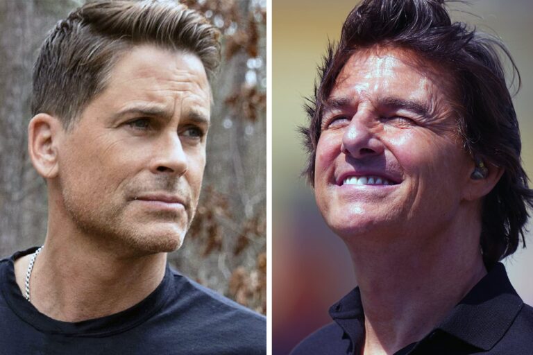 Rob Lowe reflexiona sobre su carrera y su eterna rivalidad con Tom Cruise